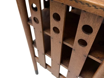 Vienna Secession Cabinet with Small Door, 1900s